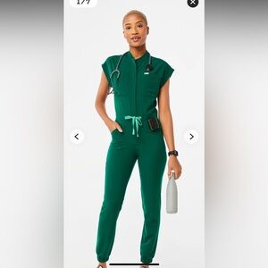 Figs evergreen jumpsuit